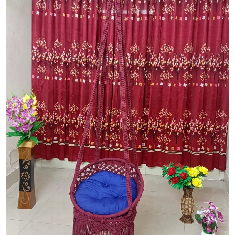 চেয়ার দোলনা মেরুন কালার 18